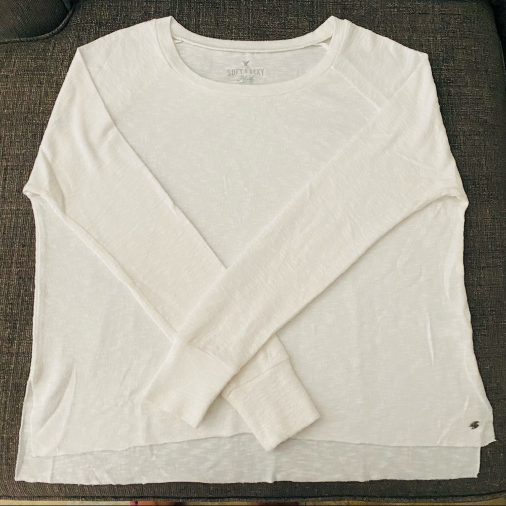 AMERICAN EAGLE Plush Longsleeve Tee